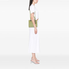 Medium Patent Cannage Lady Dior