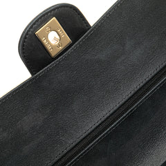 Medium Classic Bicolor Caviar Double Flap