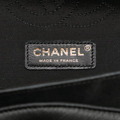Medium Classic Bicolor Caviar Double Flap
