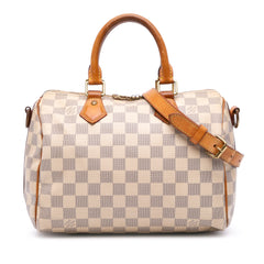 Damier Azur Speedy Bandouliere 25