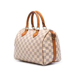 Damier Azur Speedy Bandouliere 25