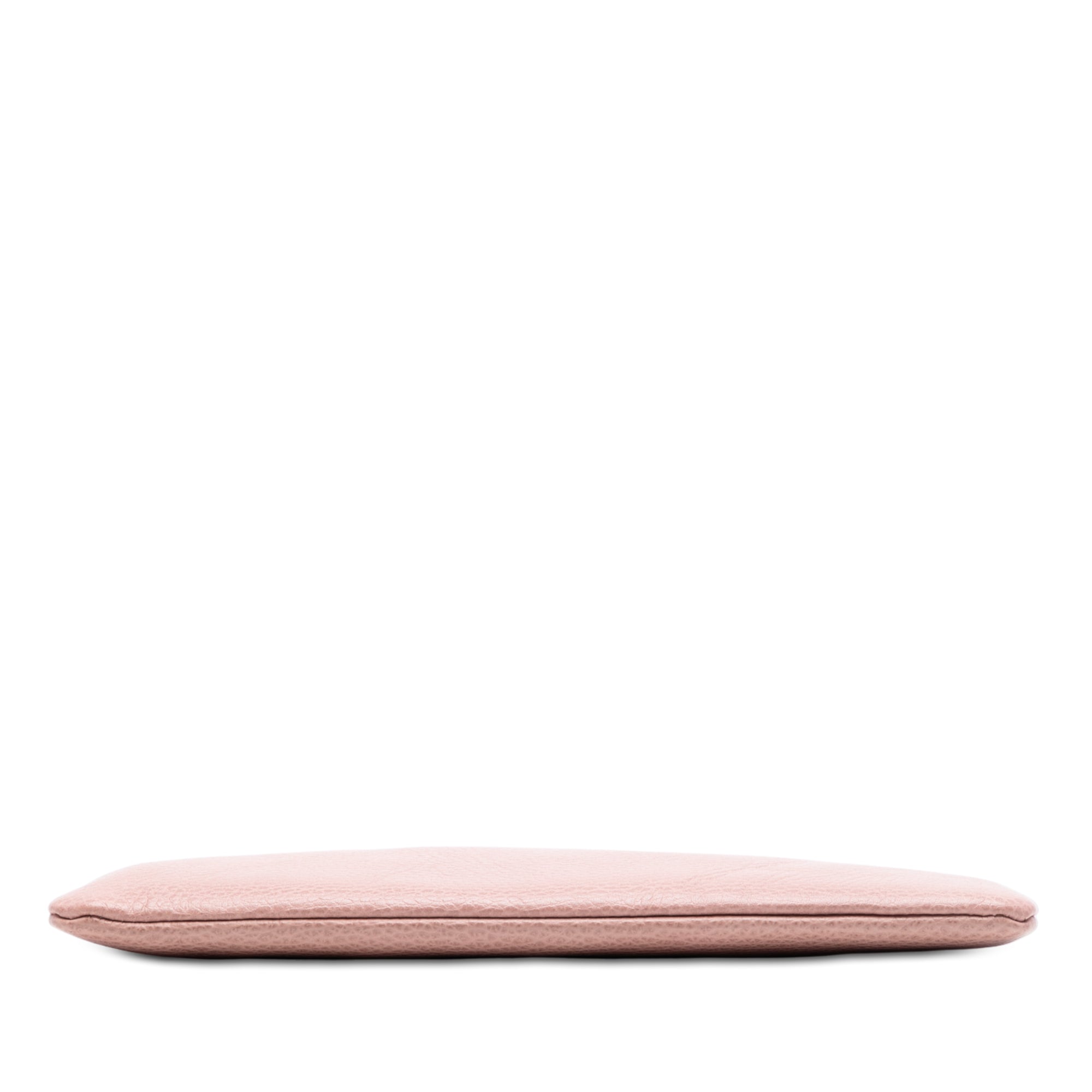 Calfskin Bamboo Clutch