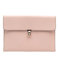 Leather Skull Clutch