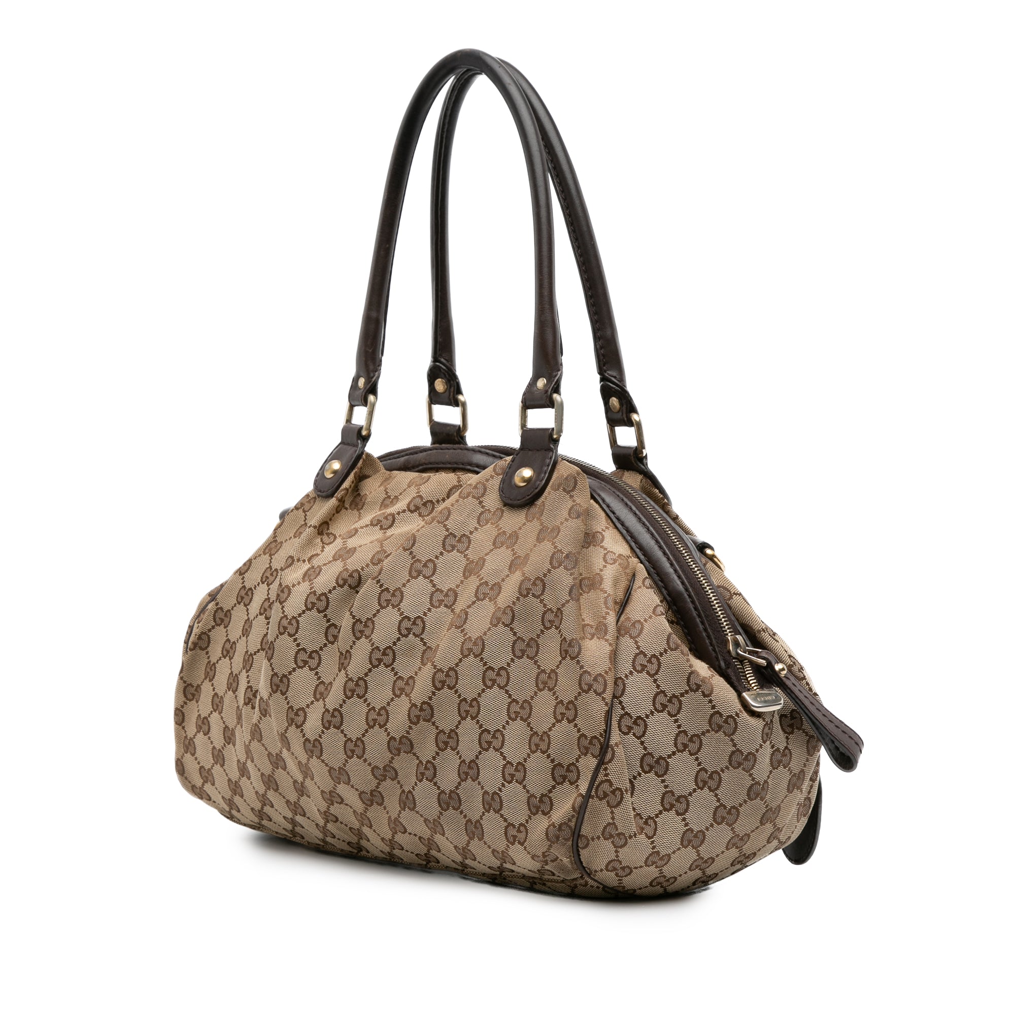 GG Canvas Sukey Satchel