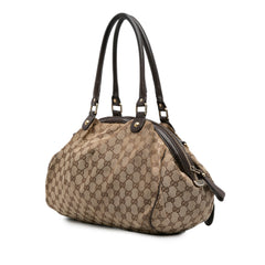 GG Canvas Sukey Satchel