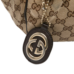GG Canvas Sukey Satchel