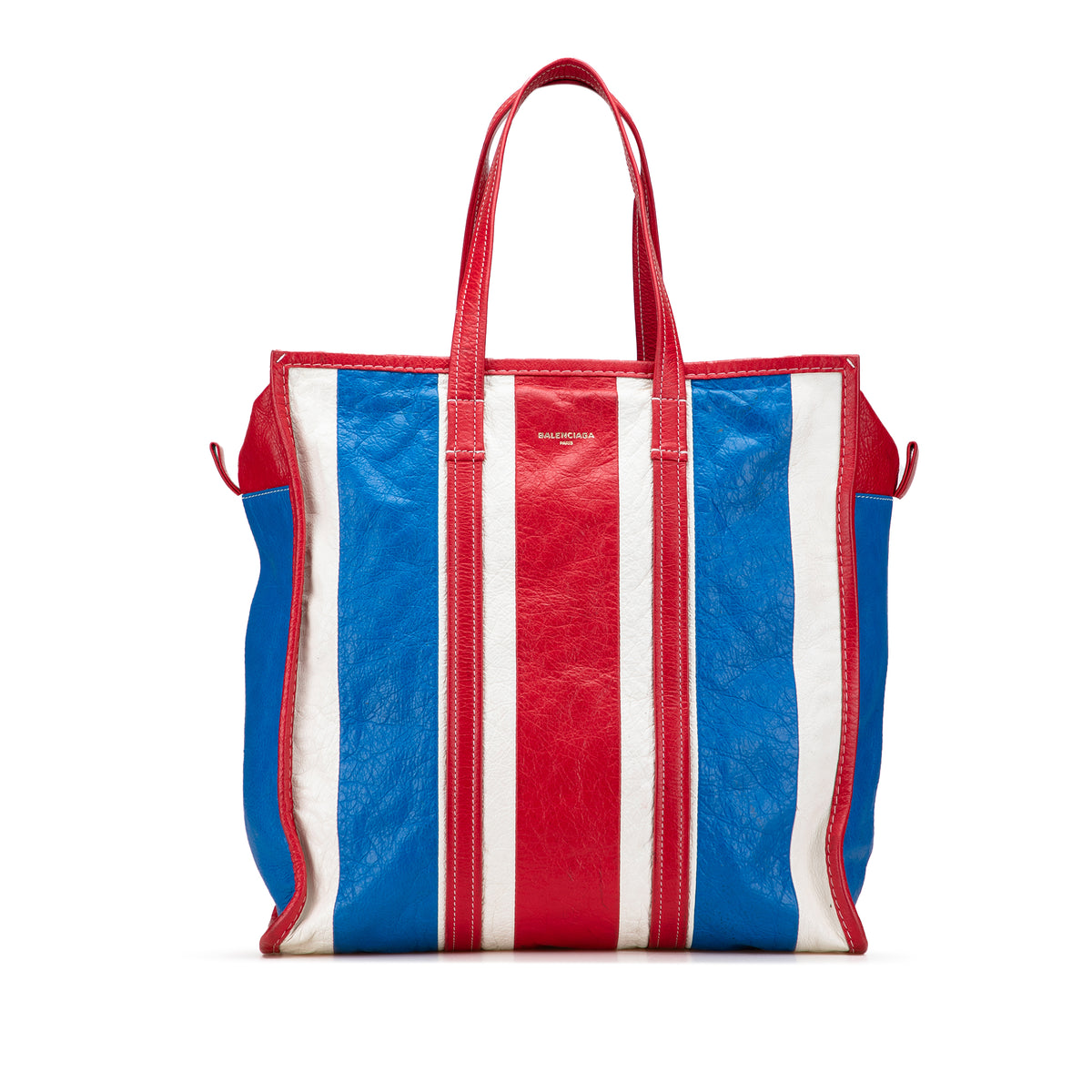 M Lambskin Bazar Shopper Satchel