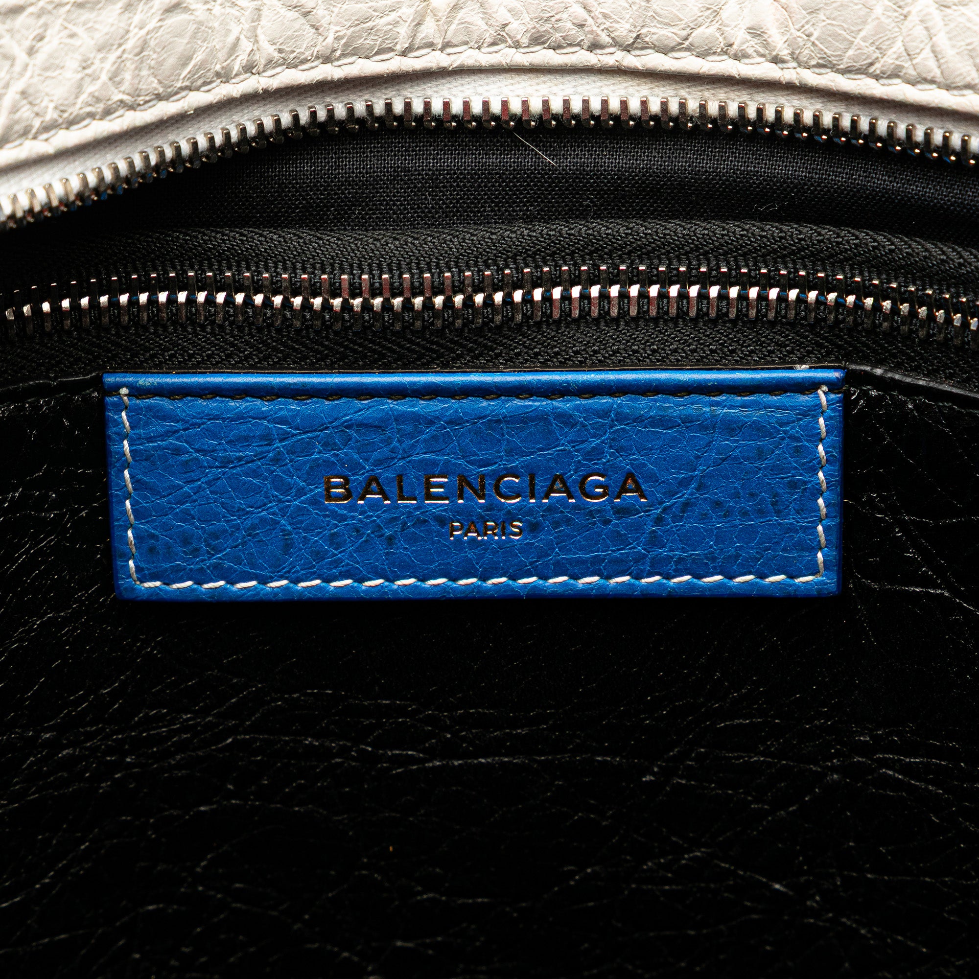 M Lambskin Bazar Shopper Satchel