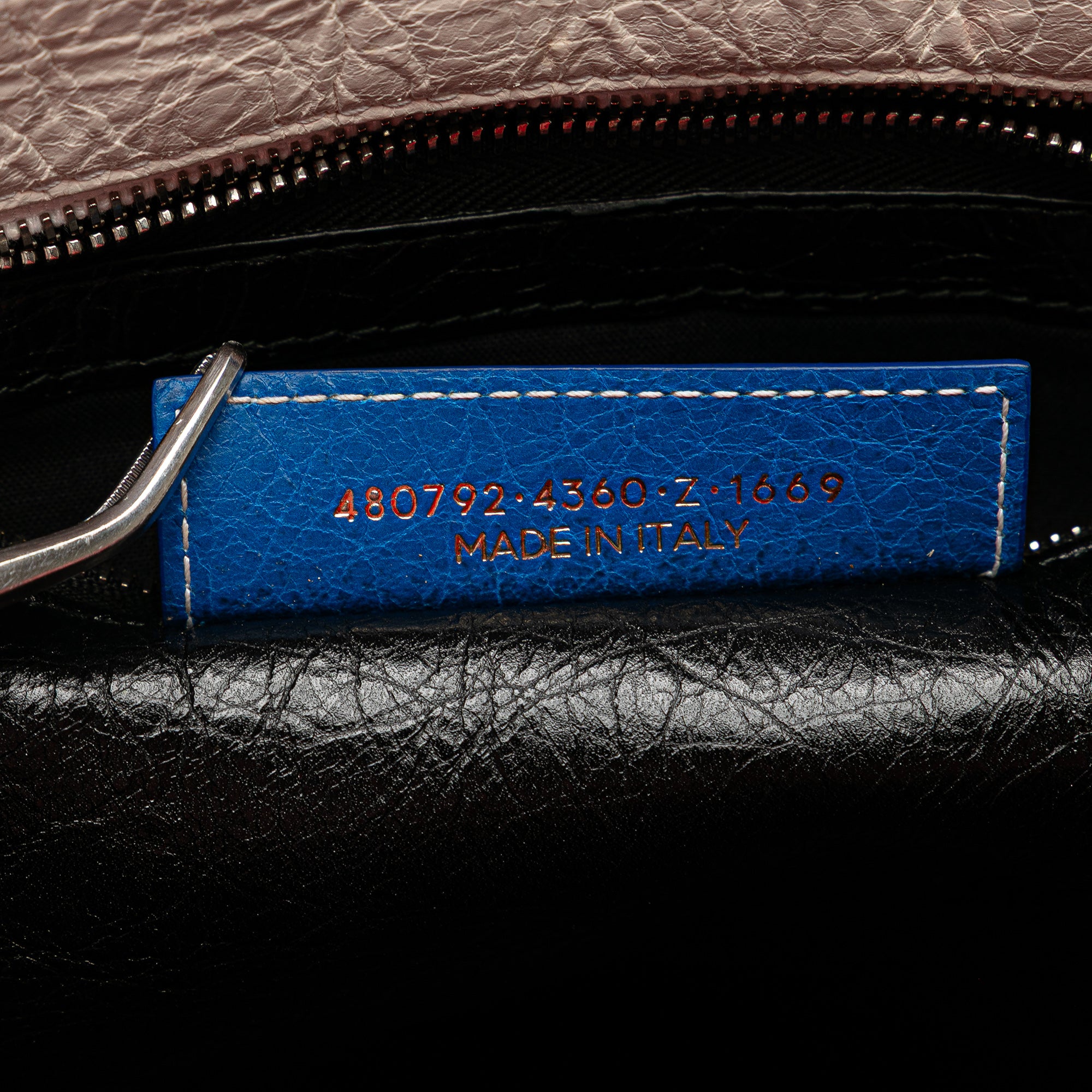 M Lambskin Bazar Shopper Satchel