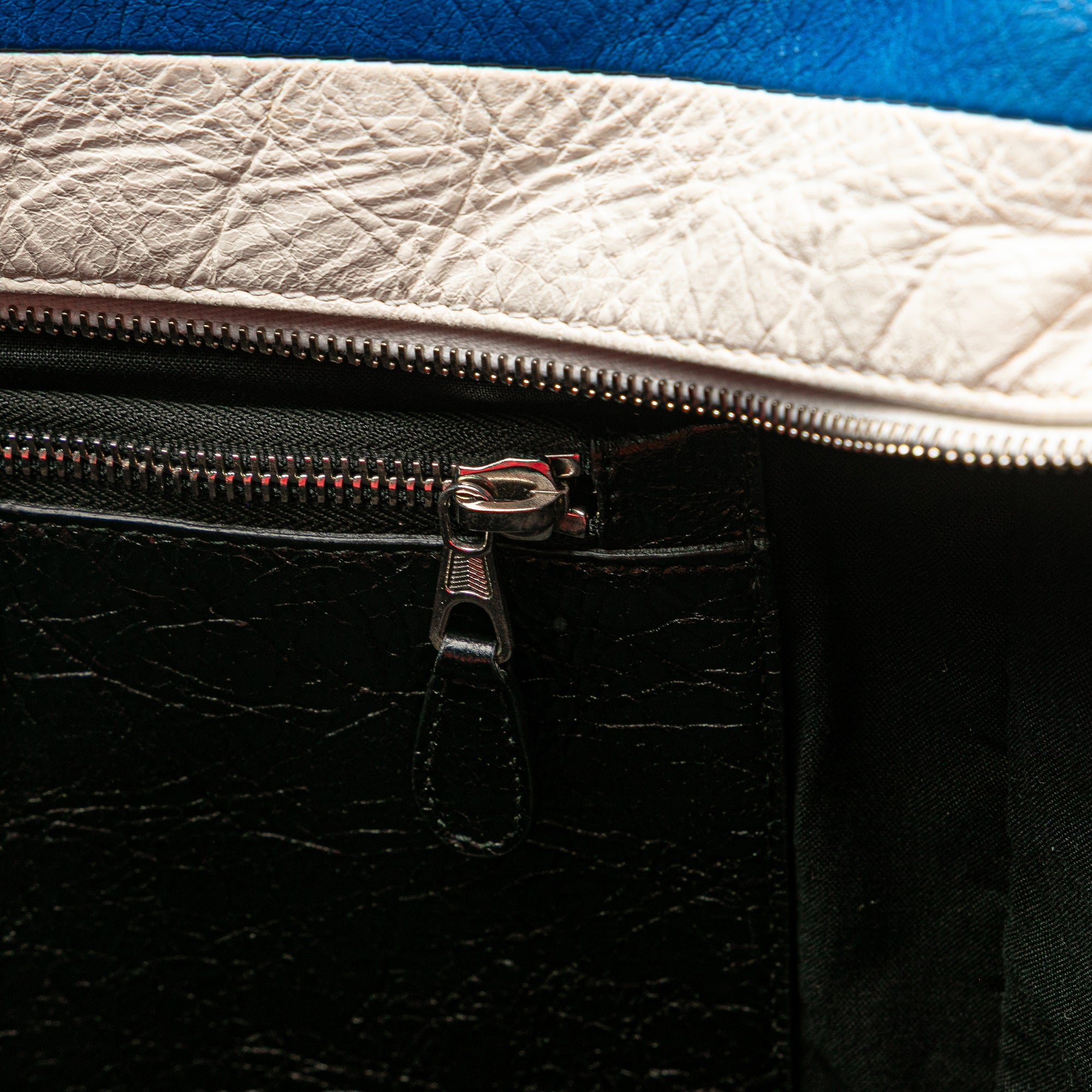 M Lambskin Bazar Shopper Satchel