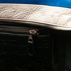 M Lambskin Bazar Shopper Satchel