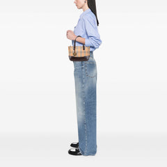 Haymarket Check Canvas Handbag