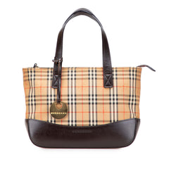 Haymarket Check Canvas Handbag