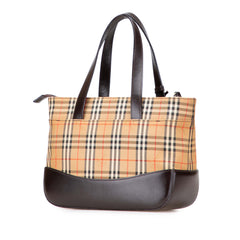 Haymarket Check Canvas Handbag