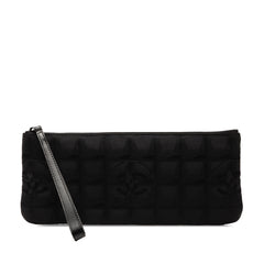 New Travel Line Nylon Wristlet Clutch