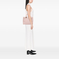 Large Lambskin Cannage Lady Dior