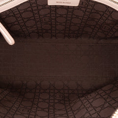Large Lambskin Cannage Lady Dior