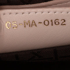 Large Lambskin Cannage Lady Dior