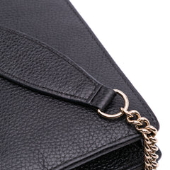 Leather Soho Wallet on Chain