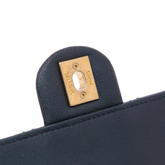 Small Lambskin Chic Pearls Flap