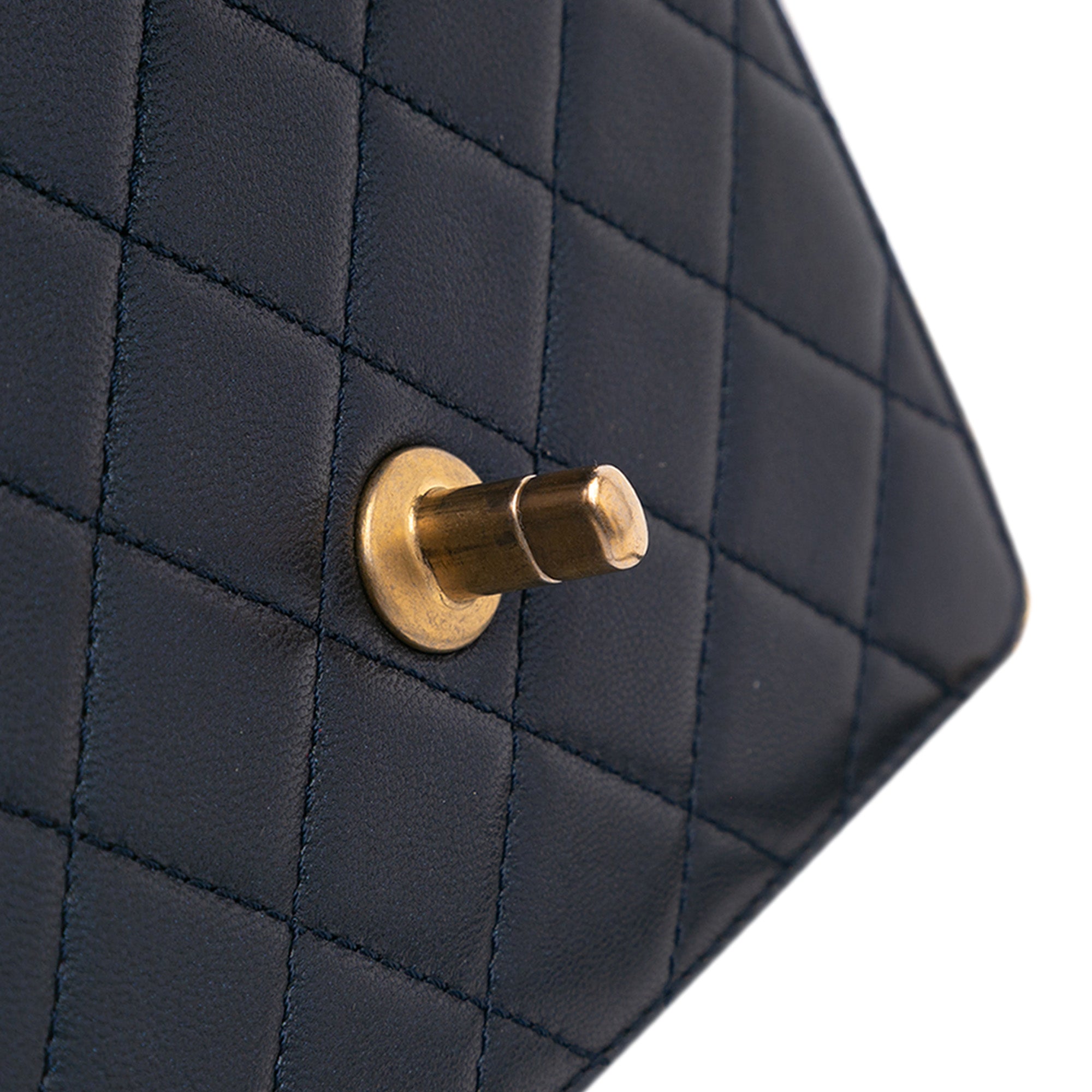 Small Lambskin Chic Pearls Flap
