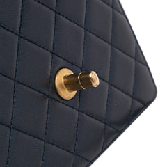 Small Lambskin Chic Pearls Flap