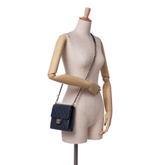 Small Lambskin Chic Pearls Flap