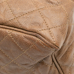 Large Quilted Caviar Shiva Flap