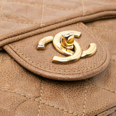 Large Quilted Caviar Shiva Flap