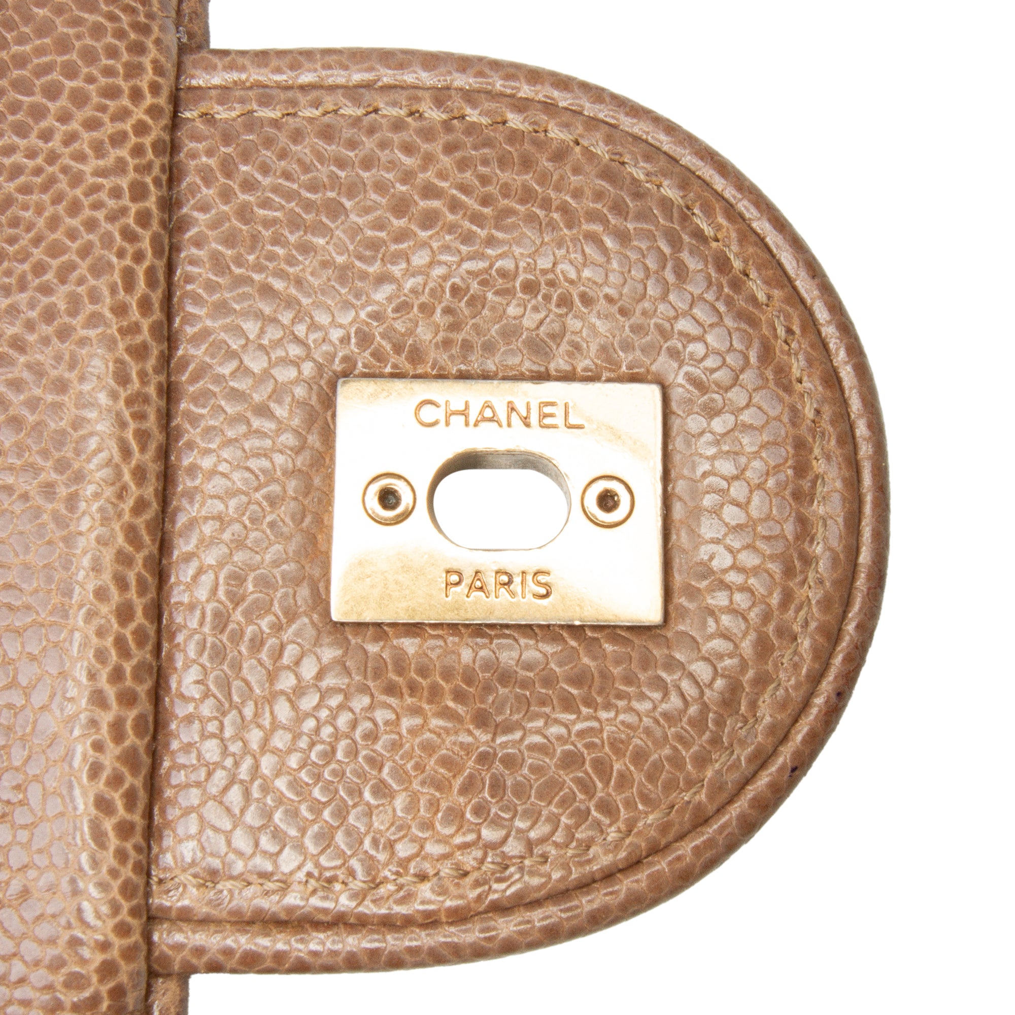 Large Quilted Caviar Shiva Flap