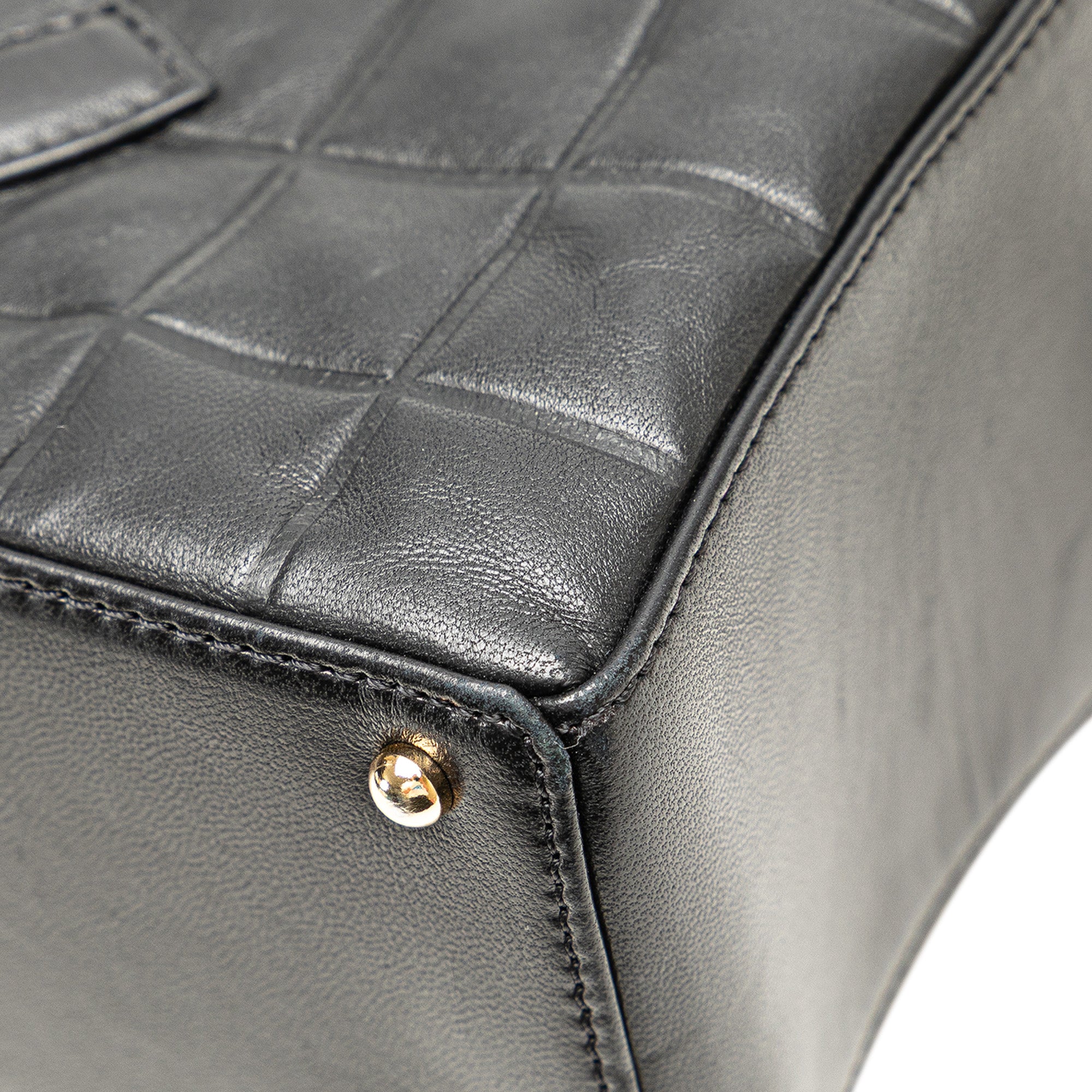 CC Choco Bar Lambskin Shoulder Bag