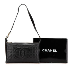 CC Choco Bar Lambskin Shoulder Bag