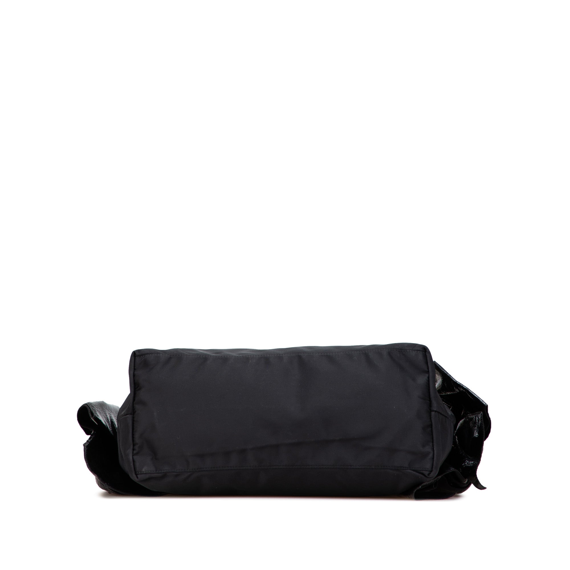 Tessuto Canapa Logo Bow Tote