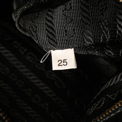 Tessuto Canapa Logo Bow Tote