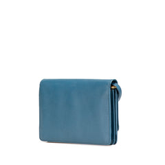 Saffiano Wallet on Strap