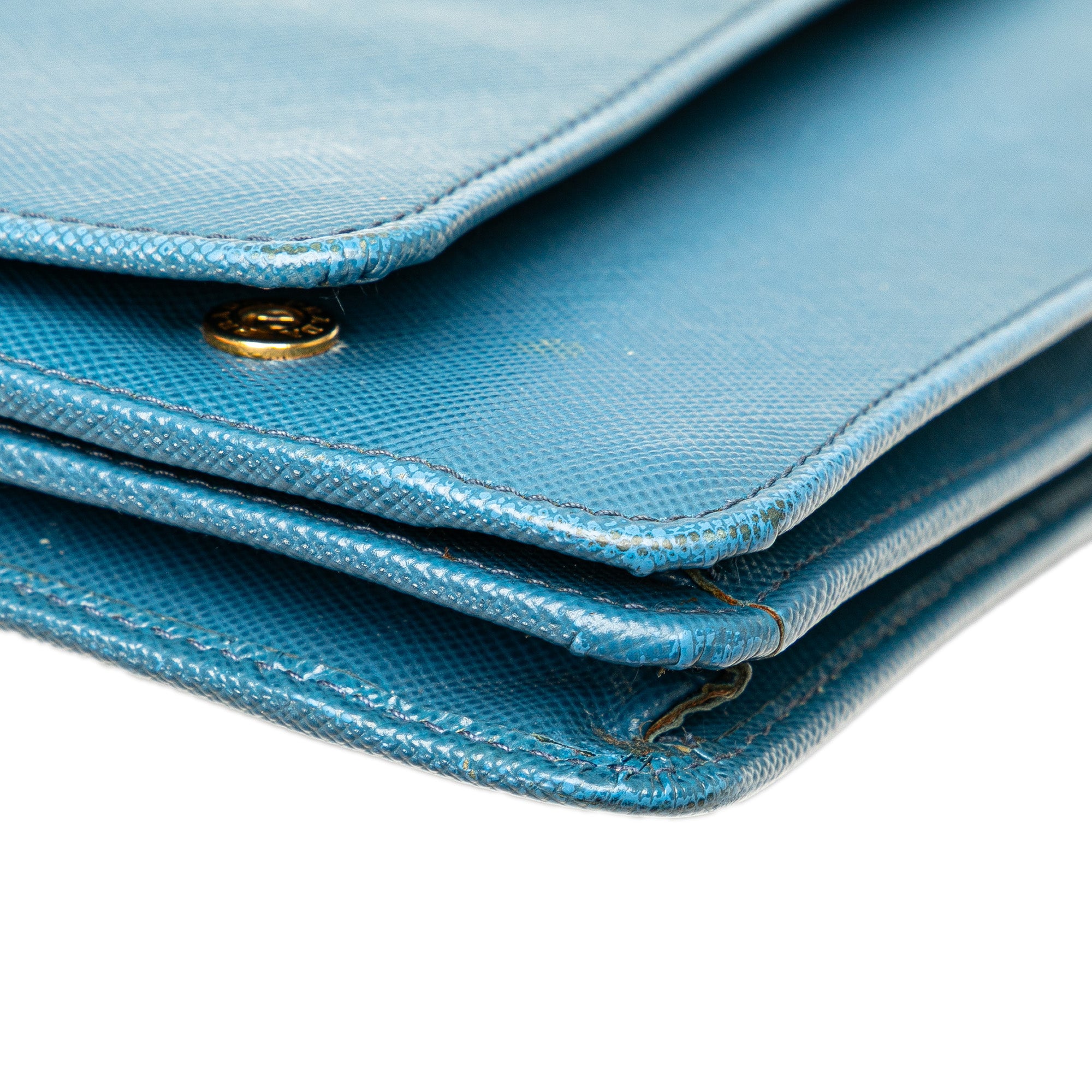 Saffiano Wallet on Strap