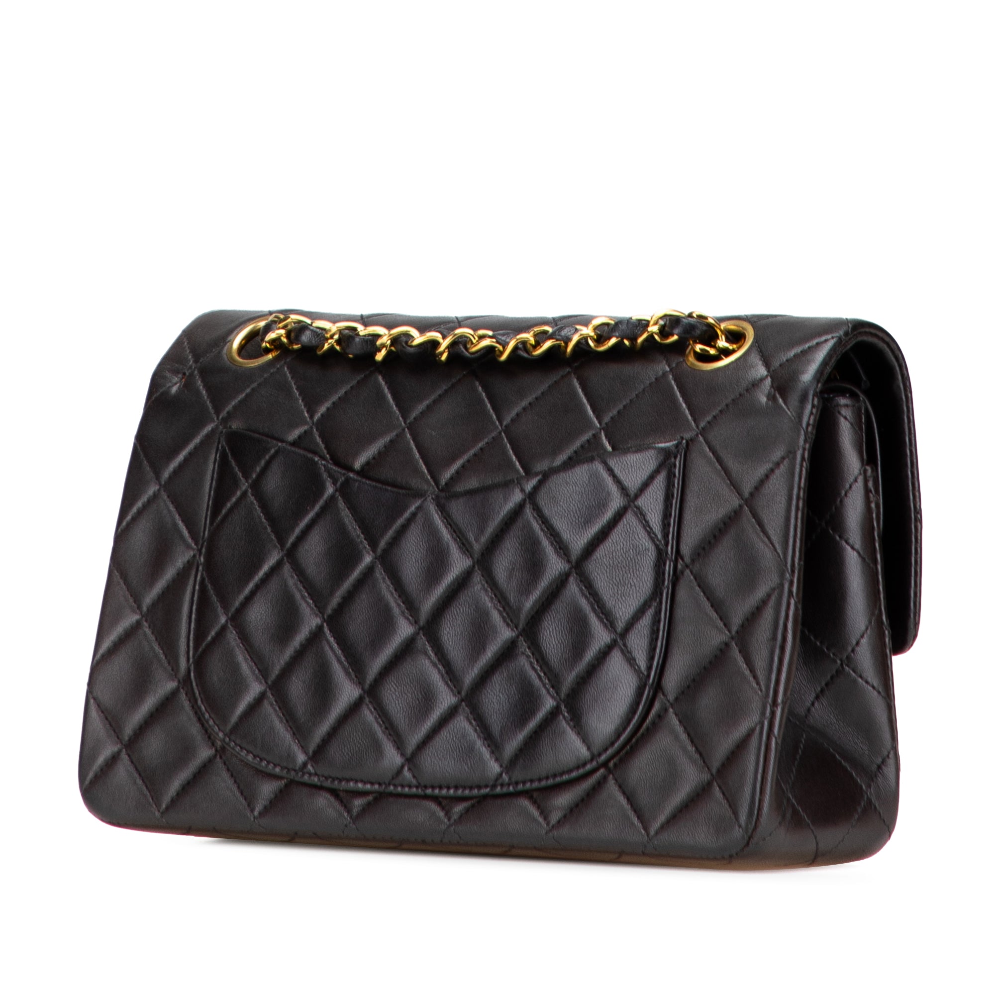 Small Classic Lambskin Double Flap