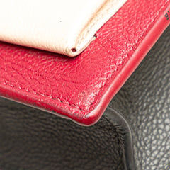 Bicolor Leather MyLockMe Chain Pochette