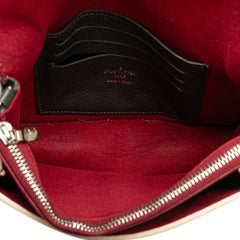 Bicolor Leather MyLockMe Chain Pochette