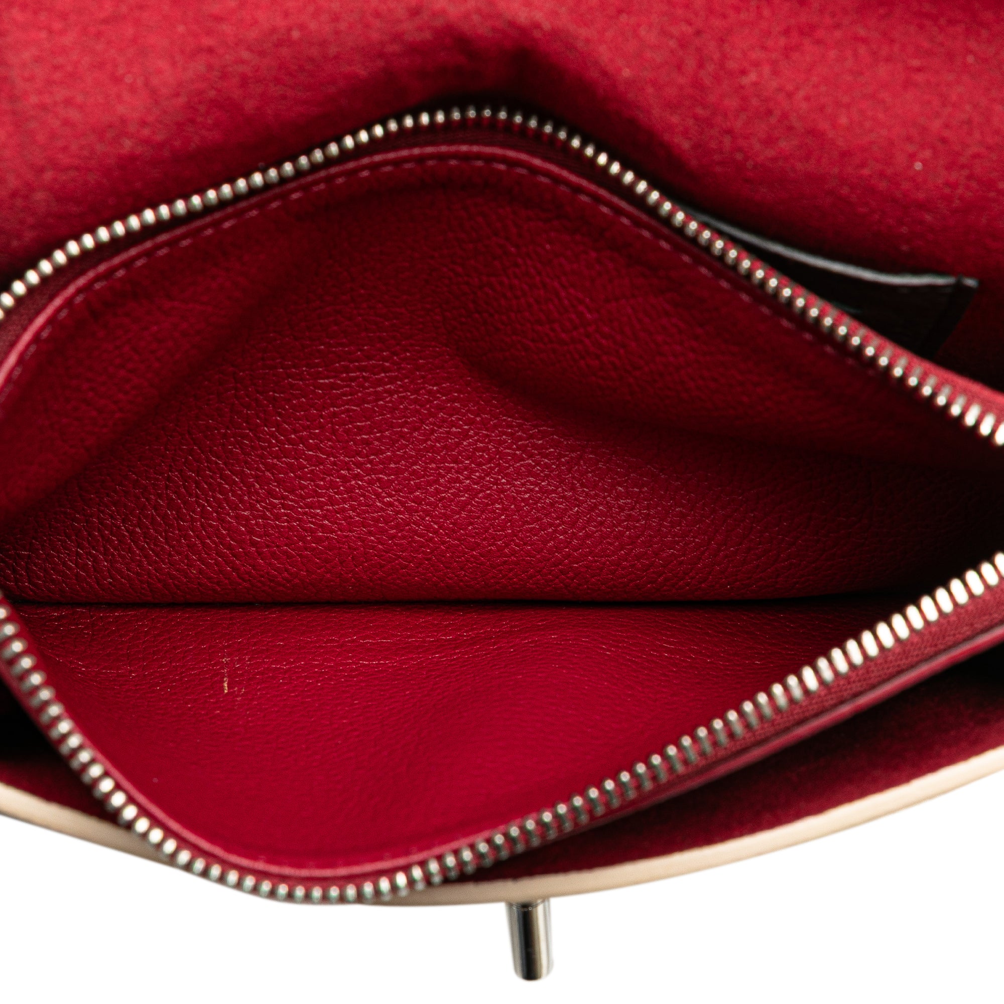 Bicolor Leather MyLockMe Chain Pochette