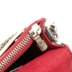 Bicolor Leather MyLockMe Chain Pochette
