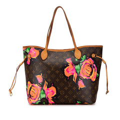 Monogram Roses Neverfull MM_0