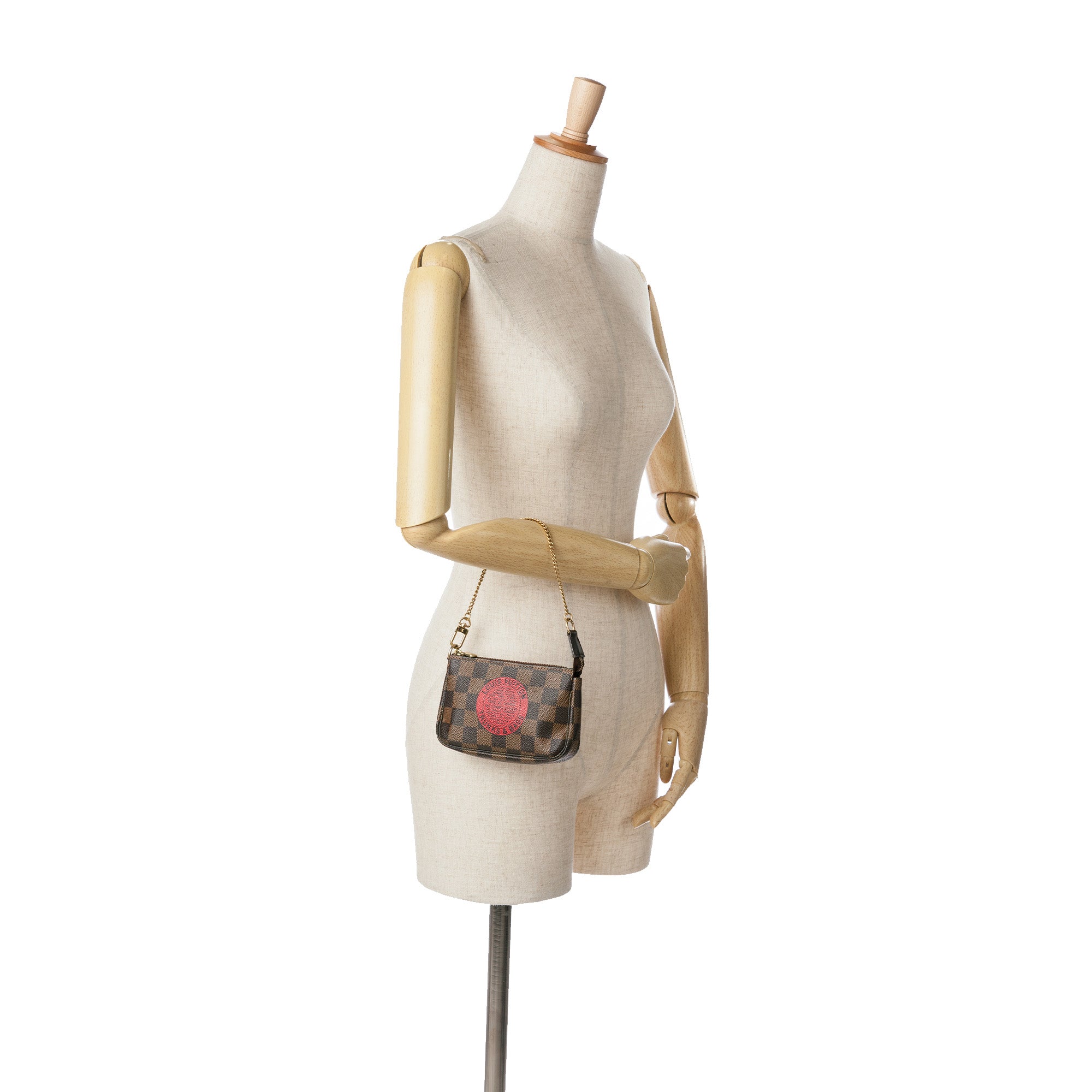 Damier Ebene Trunks and Bags Mini Pochette Accessoires