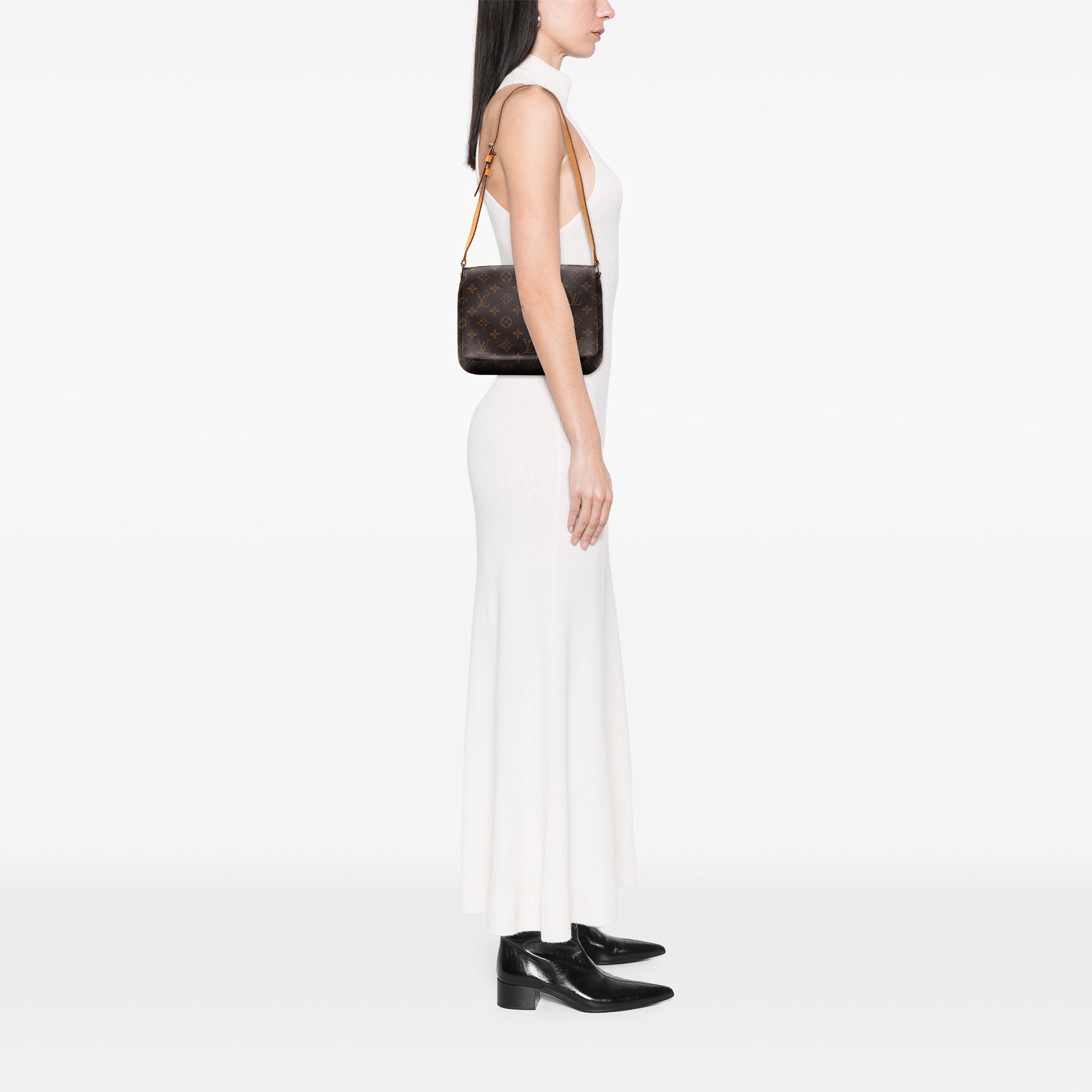 Monogram Musette Tango Short Strap