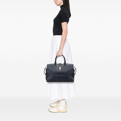 Large Leather Cabas Chyc Satchel