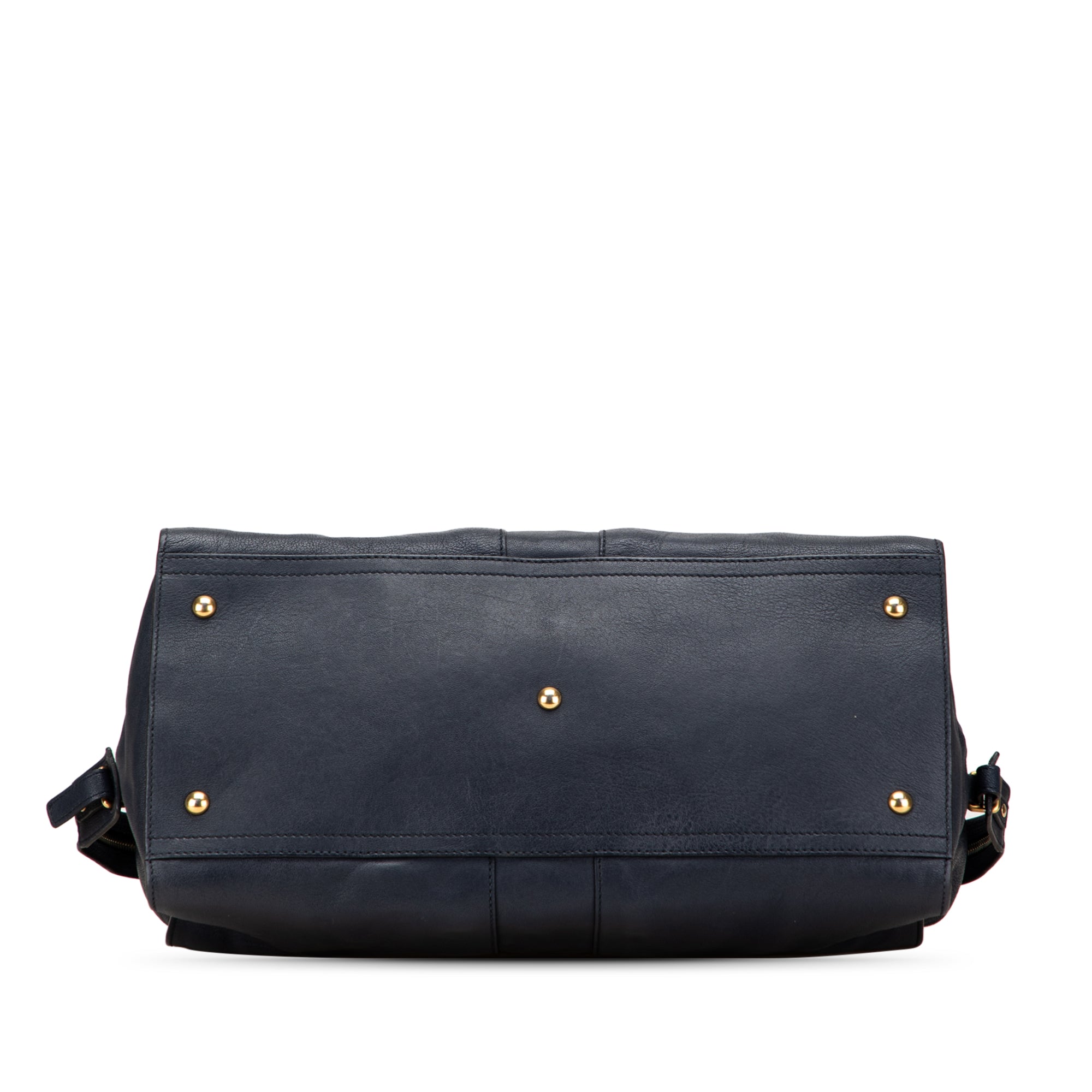 Large Leather Cabas Chyc Satchel