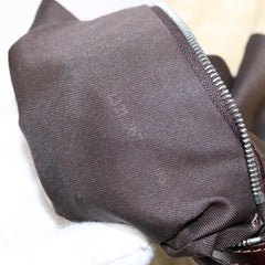 Fendi Mamma Baguette Shoulder Bag Canvas