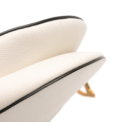 Grained Calfskin Saddle Bag