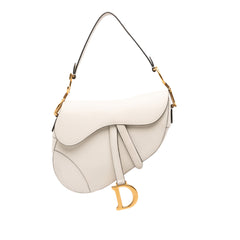 Grained Calfskin Saddle Bag