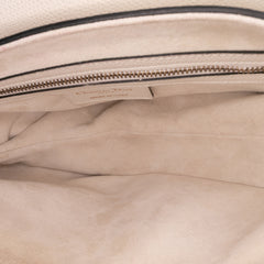 Grained Calfskin Saddle Bag